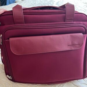 Burgundy Laptop Bag